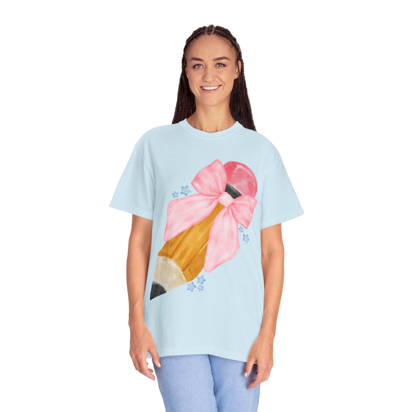 Whimsical Pencil Comfort Colors T-Shirt