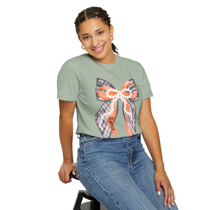 Tigers Coquette Bow Comfort Colors T-shirt