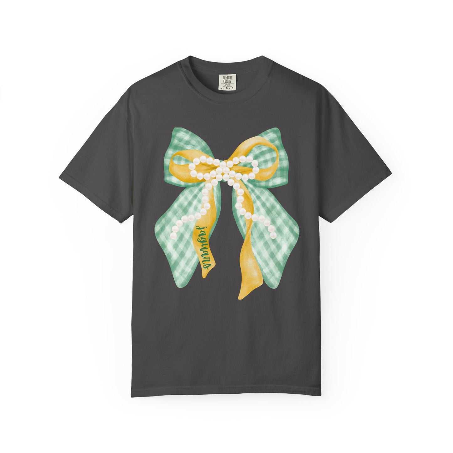 Jaguars Coquette Bow Comfort Colors T-shirt