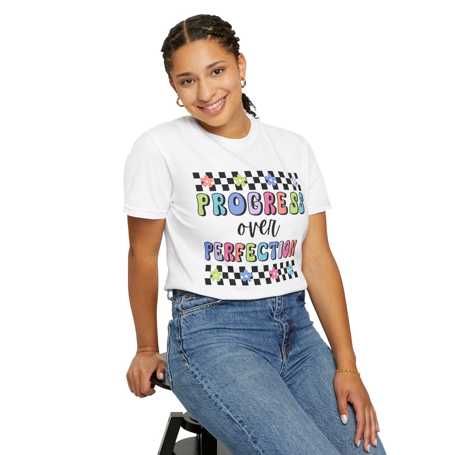 Progress over Perfection Comfort Colors T-shirt