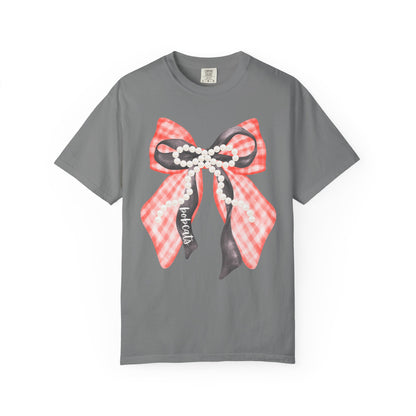 Bobcats Coquette Bow Comfort Colors T-shirt