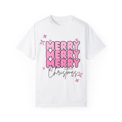 Merry Christmas Comfort Colors T-Shirt