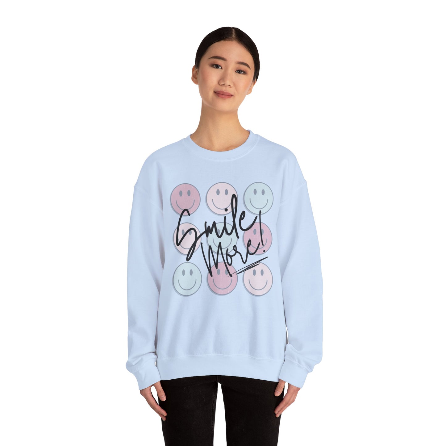 Smile More! Crewneck Sweatshirt