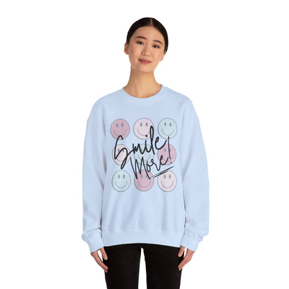 Smile More! Crewneck Sweatshirt