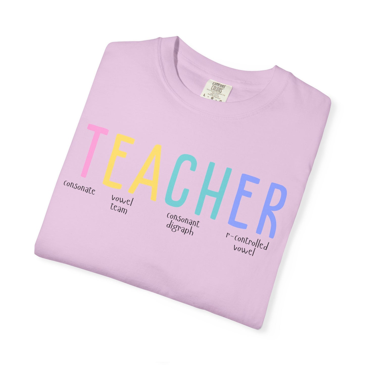 Literacy Teacher Comfort Colors T-shirt