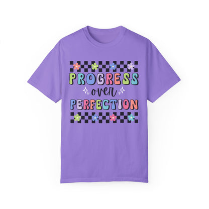 Progress over Perfection Comfort Colors T-shirt