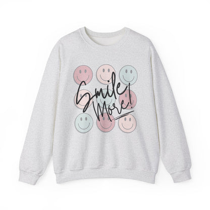Smile More! Crewneck Sweatshirt