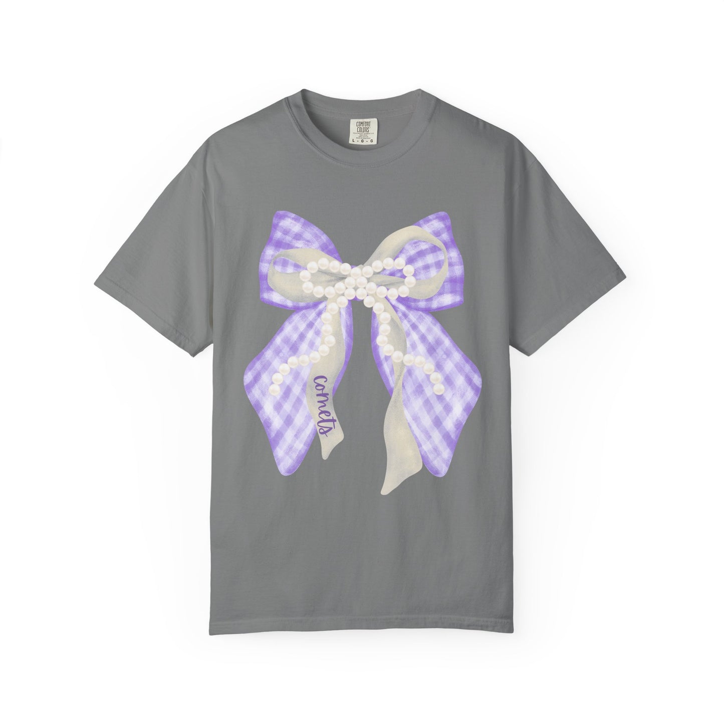 Comets Coquette Bow Comfort Colors T-shirt