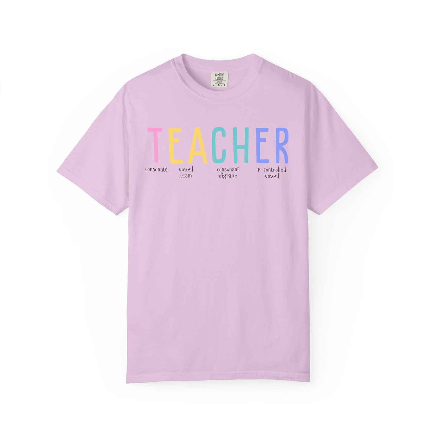 Literacy Teacher Comfort Colors T-shirt