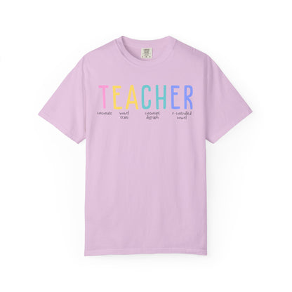 Literacy Teacher Comfort Colors T-shirt