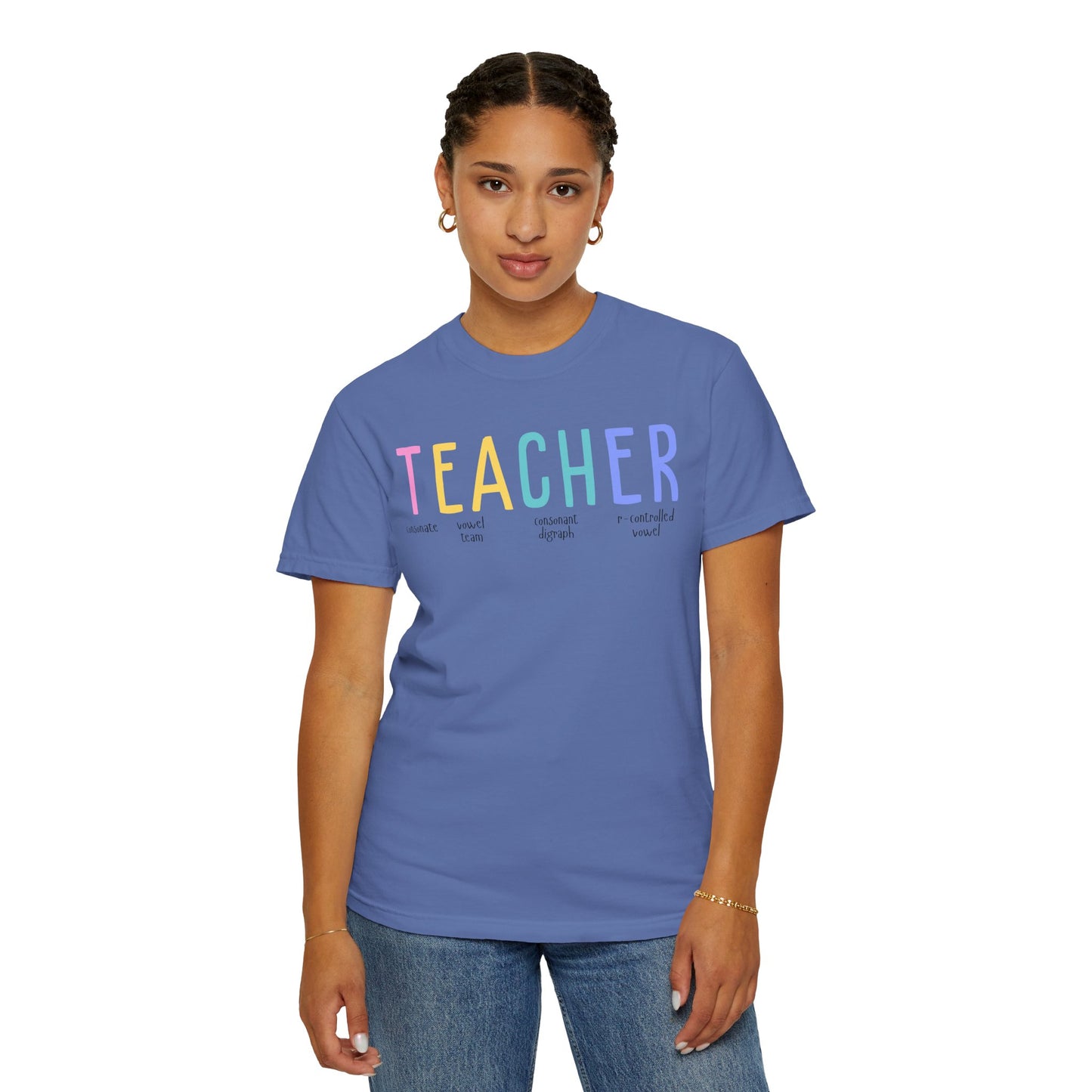 Literacy Teacher Comfort Colors T-shirt