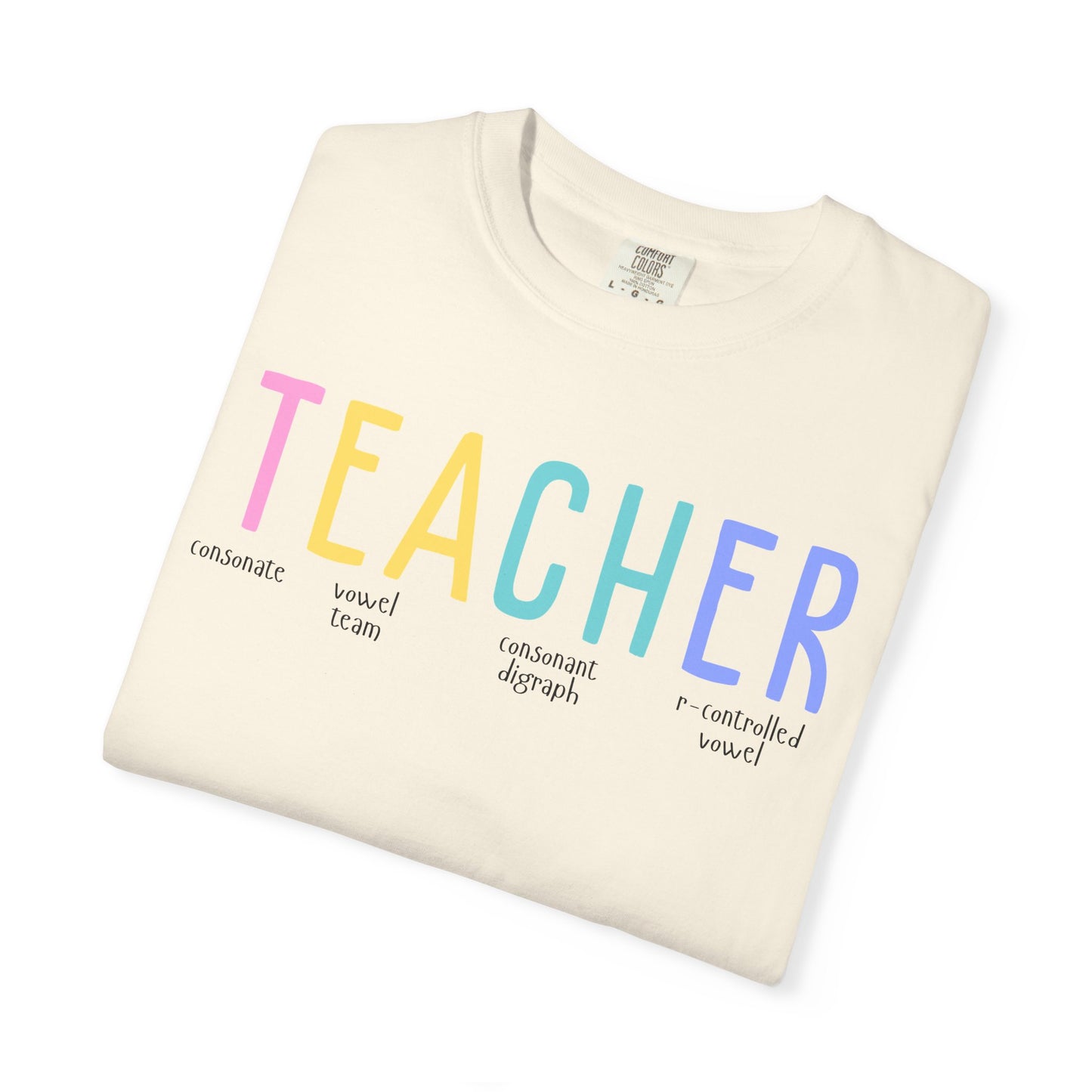 Literacy Teacher Comfort Colors T-shirt
