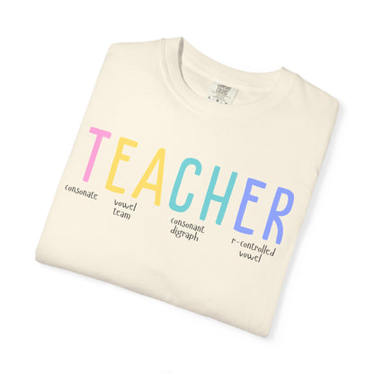 Literacy Teacher Comfort Colors T-shirt