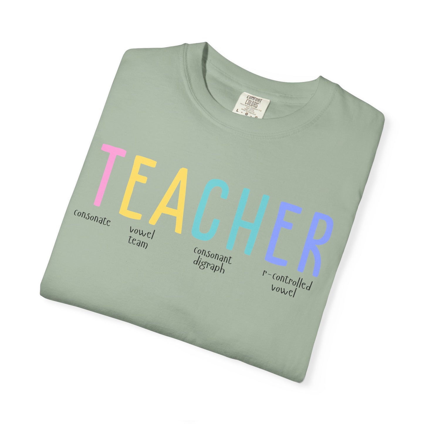 Literacy Teacher Comfort Colors T-shirt