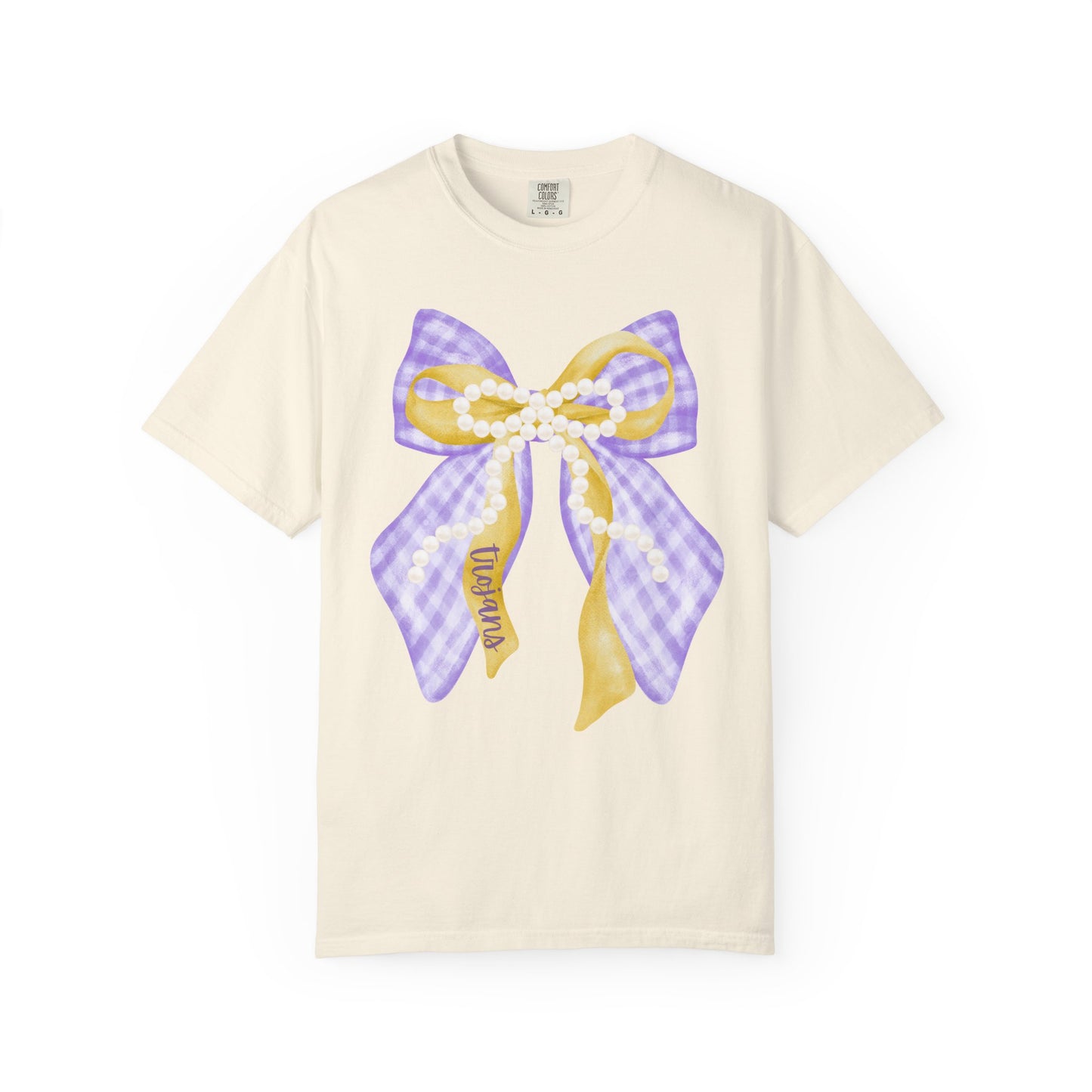 Trojans Coquette Bow Comfort Colors T-shirt