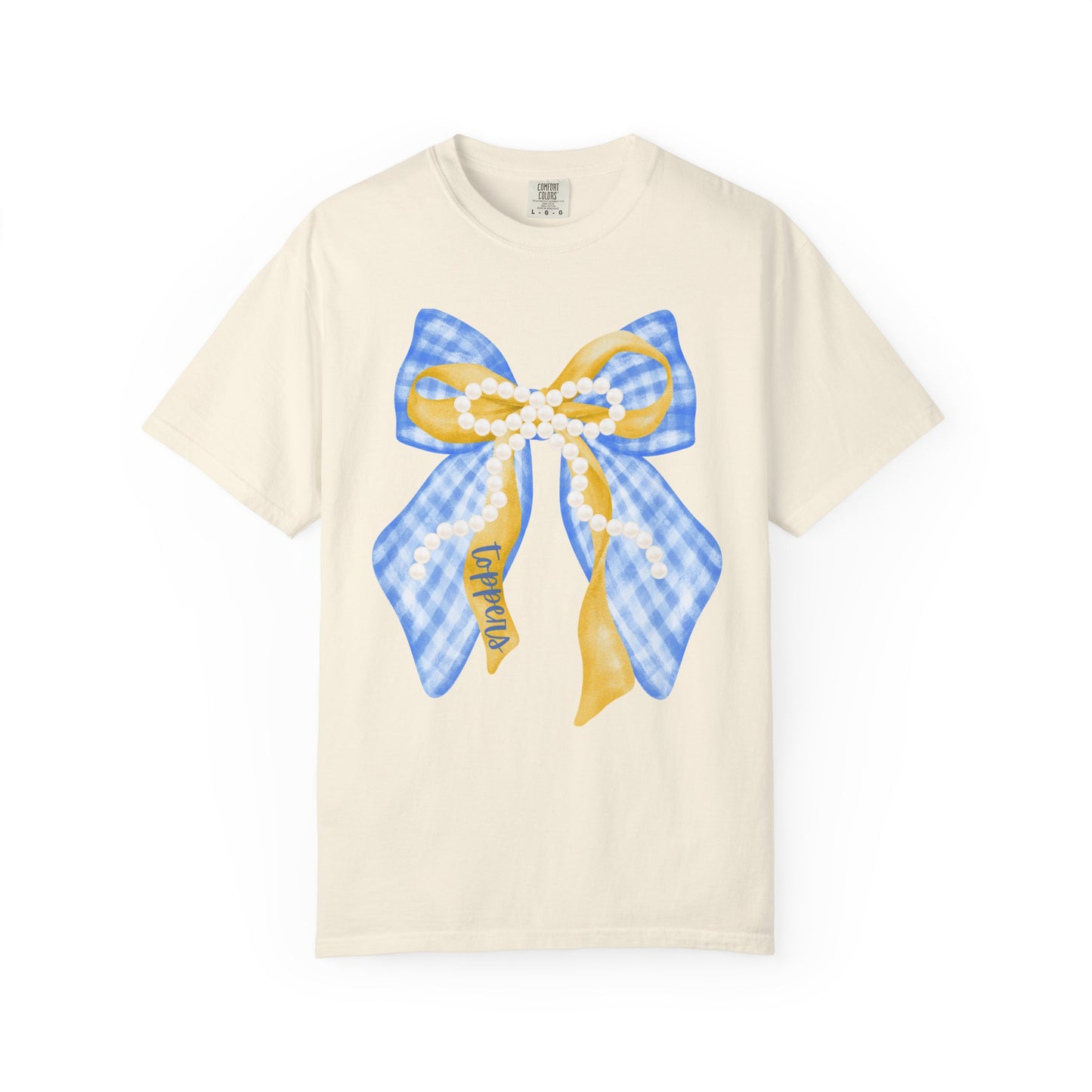 Hilltoppers Coquette Bow Comfort Colors T-shirt