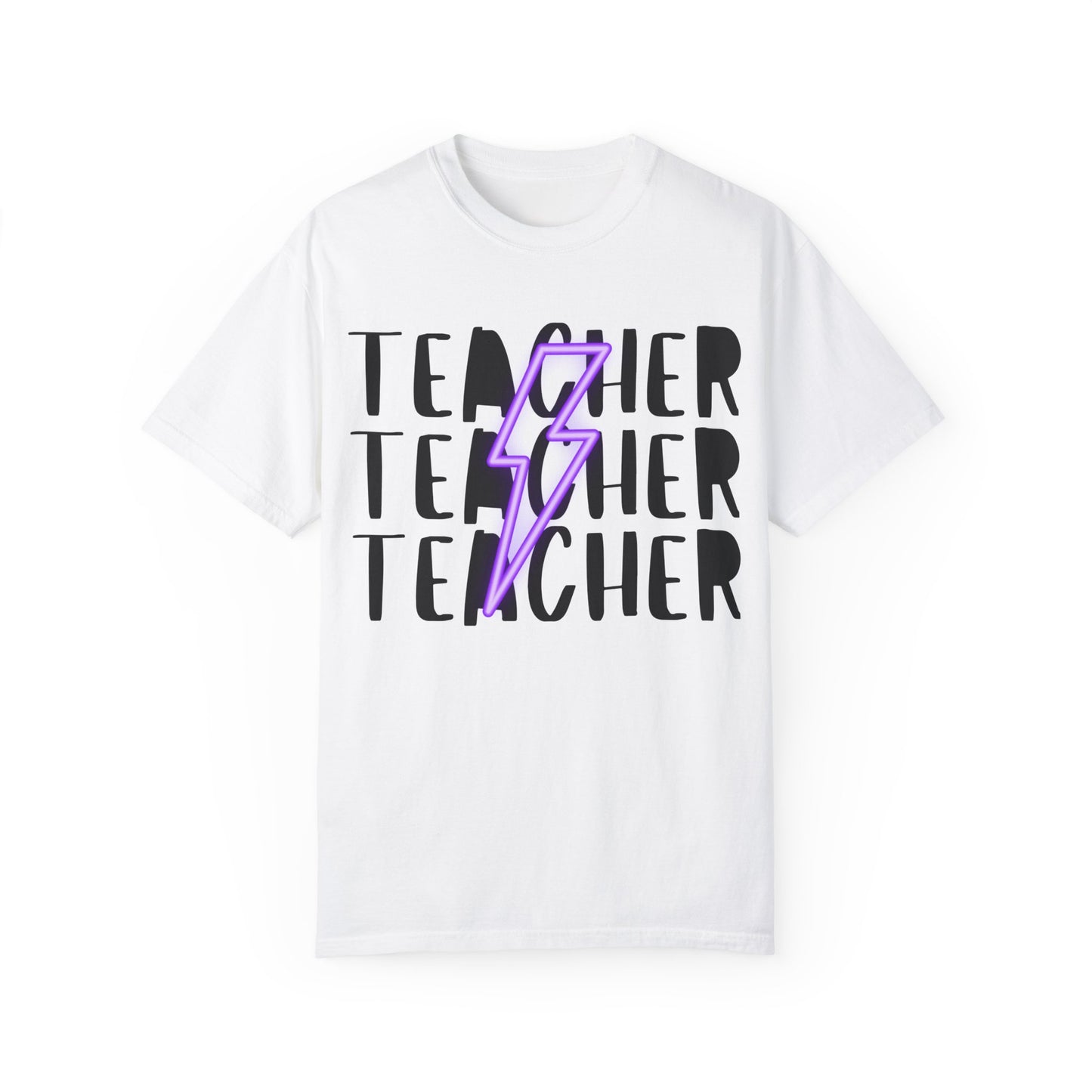 Bolt Teacher 3x’s Comfort Colors T-Shirt