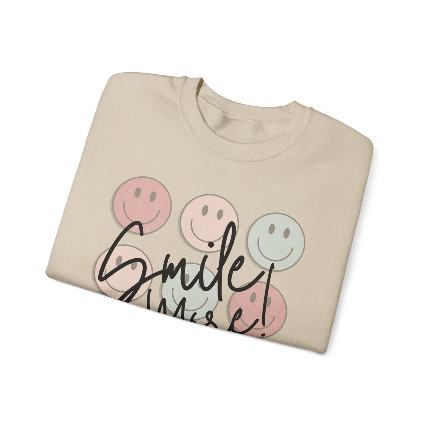 Smile More! Crewneck Sweatshirt