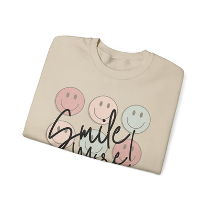 Smile More! Crewneck Sweatshirt
