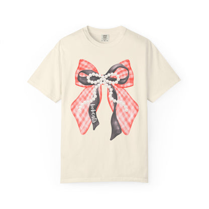 Bobcats Coquette Bow Comfort Colors T-shirt