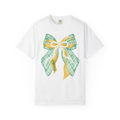 Jaguars Coquette Bow Comfort Colors T-shirt