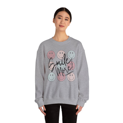Smile More! Crewneck Sweatshirt
