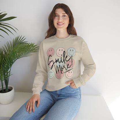 Smile More! Crewneck Sweatshirt