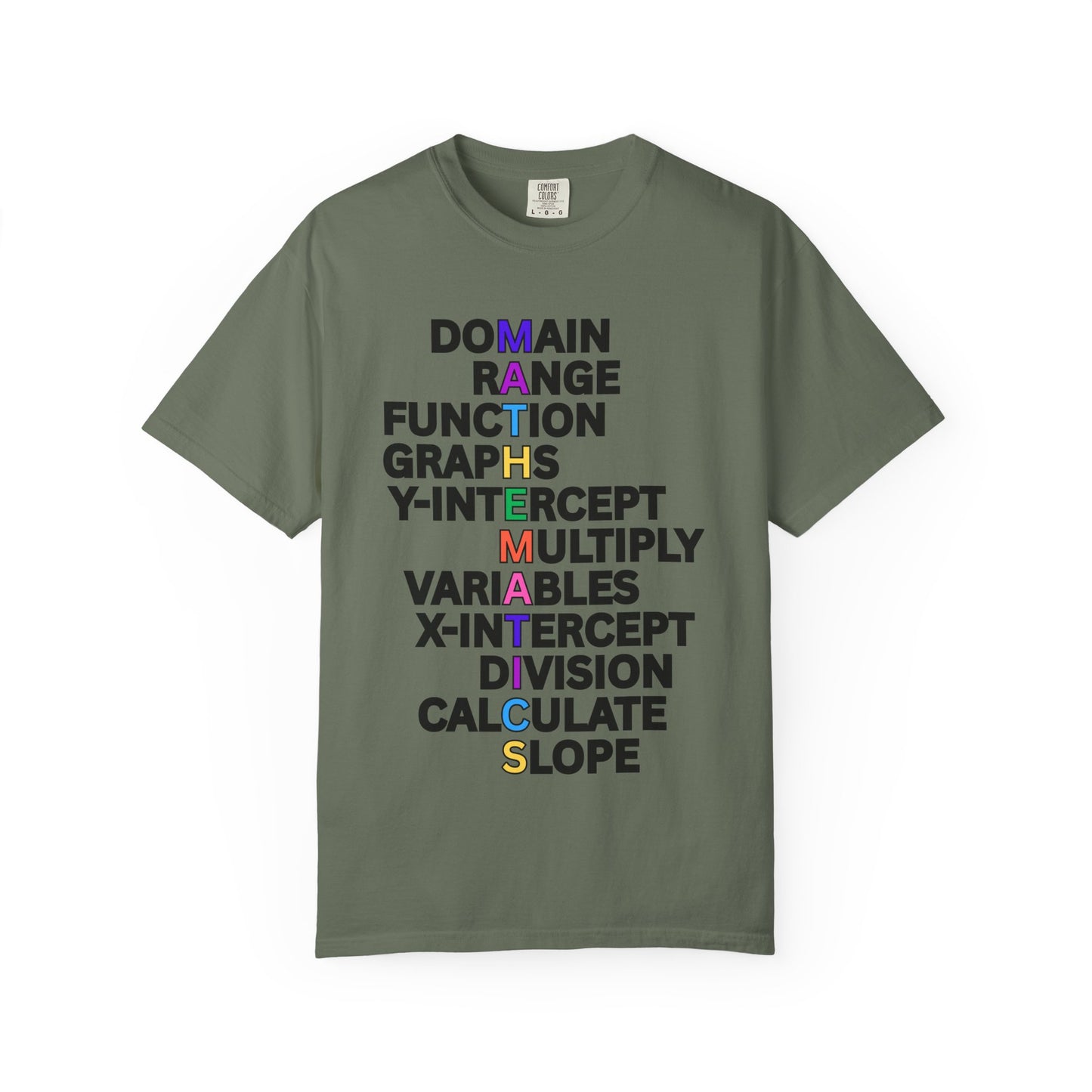 Mathematics Comfort Colors T-Shirt