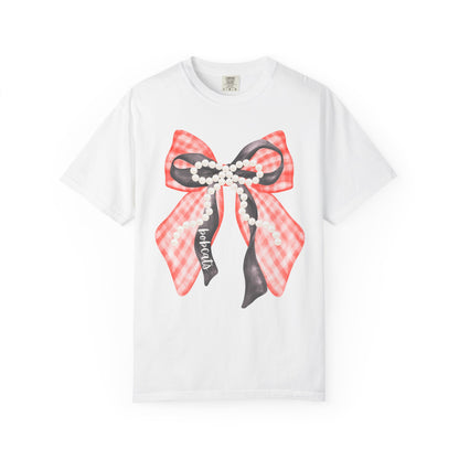 Bobcats Coquette Bow Comfort Colors T-shirt