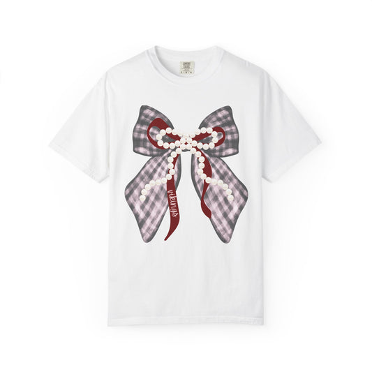 Vikings Coquette Bow Comfort Colors T-shirt